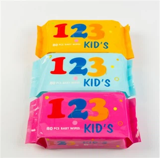 عينة مجانية منتجات الأطفال مناديل مبللة المهنية الصين مناديل مبللة مصنعين